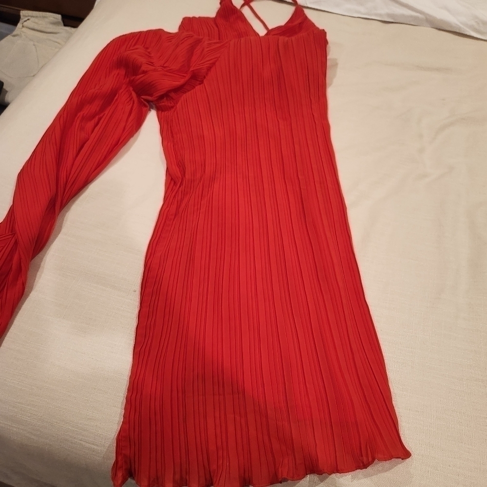 Beyond words wide legged jumpsuit women's size small - Picture 2 of 10